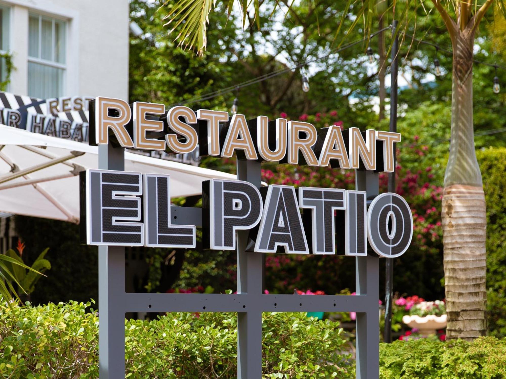 Kimpton Angler'S Hotel South Beach By Ihg Маямі-Біч Екстер'єр фото El Patio restaurant sign